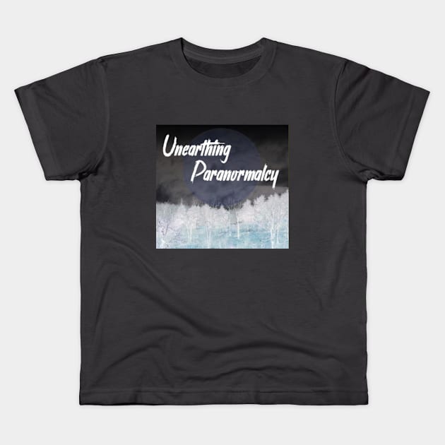 Podcast Logo Kids T-Shirt by unpnormalcy